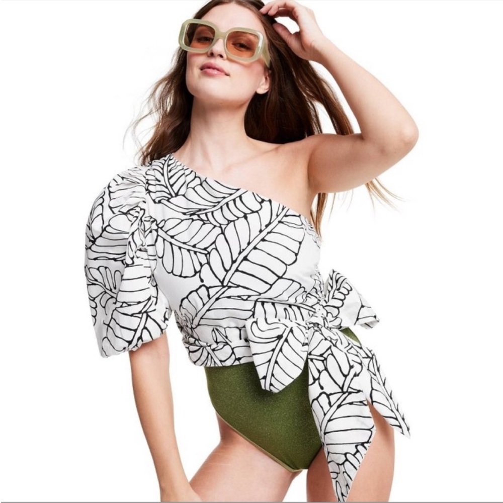New with tags - De Noel x Target One shoulder top